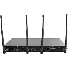 Load image into Gallery viewer, SA-U4LV6-2 - 4 Channel UHF Wireless Microphone System with 4 Headset Microphones