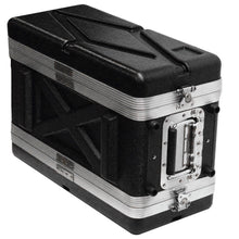 Load image into Gallery viewer, SALWR4S - Lightweight 4 Space Compact ABS Rack Case - 4U PA DJ Shallow Rack Case