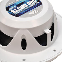 Load image into Gallery viewer, SA-MS65W - Pair of 400 Watt 6.5 Inch 2-Way Waterproof Boat/Marine Speakers - 800 Watts Total