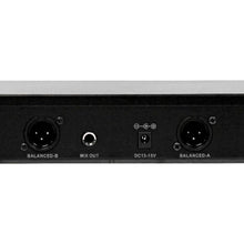 Load image into Gallery viewer, SA-U2HHLV2 - 2 Channel UHF Wireless Microphone System with 1 Handheld & 1 Lavalier Microphone - 1st Generation