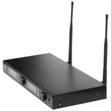 Load image into Gallery viewer, SA-U2HHLV2 - 2 Channel UHF Wireless Microphone System with 1 Handheld & 1 Lavalier Microphone - 1st Generation