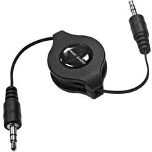 Load image into Gallery viewer, SA-iERet3 - Four Pack of Retractable 1/8" (3.55mm) Stereo Male to Male Patch Cables - 3 Feet
