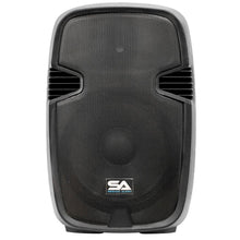 Load image into Gallery viewer, PAIO15 - Active 15 Inch PA Speaker System - Bluetooth, Wireless Mic, Speaker Stands and Cables