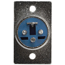 Load image into Gallery viewer, SAPT258 - 3 Pin XLR Male Nickel Panel Mount Connectors (5 Pack)