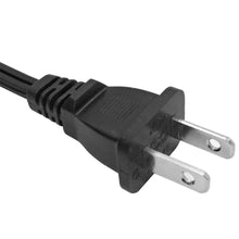 Load image into Gallery viewer, SAPT522 - 2 Pack of 1 Foot Replacement 2 Prong Power Cords Universal Figure 8 Plug