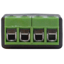 Load image into Gallery viewer, SAPT523 - Pair of 1/8" (3.5mm) Stereo TRRS Male to 4 Screw AV Terminal Balun Connectors