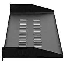 Load image into Gallery viewer, SARCS-08 - 1 Space Vented Server Shelf - 1U Rack Mount Case Shelf - 8" Deep