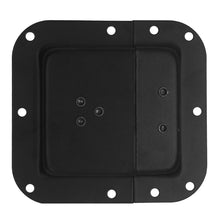 Load image into Gallery viewer, SARHW34 - Black Recessed Spring Loaded Butterfly Latch for PA DJ Rack Road Pedal Board Case