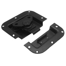 Load image into Gallery viewer, SARHW34 - Black Recessed Spring Loaded Butterfly Latch for PA DJ Rack Road Pedal Board Case