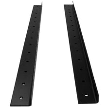 Load image into Gallery viewer, SARHW44 - Pair of 24.5 Inch 14 Space Rack Case Rails for PA DJ Rack Road ATA Case - Full Hole