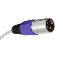 Load image into Gallery viewer, SASN4P - 4 Channel 2 Foot Balanced XLR Snake Cable - Purple Cable Shell