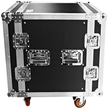 Load image into Gallery viewer, SATAC12U - Heavy Duty 12 Space ATA Rack Case with 4 Inch Casters - 12U Server Case
