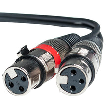 Load image into Gallery viewer, SAXMRM-2x5- Dual XLR Female to Dual RCA Male 5' Patch Cable