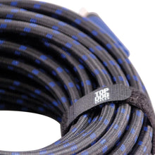 Load image into Gallery viewer, Top Dog Cables - TD-03BKBL40 - Gold Premium 40' High Speed HDMI Cable with Ethernet - Black/Blue - 3D HD Gaming Systems PC DVD TV Blu Ray