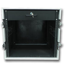 Load image into Gallery viewer, 10 Space Rack Case with 2 Space Drawer