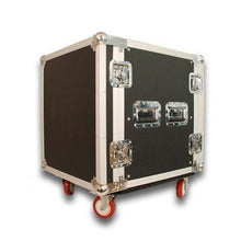Load image into Gallery viewer, 12 Space Rack Case with 3 Space Drawer