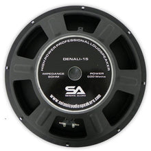 Load image into Gallery viewer, Denali 15" Loudspeakers - Steel Frame Drivers for PA SpeakersSteel Frame Speaker Driver (Pair)