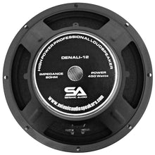 Load image into Gallery viewer, Denali 12"" Loudspeakers - Steel Frame Drivers for PA Speakers (Pair)