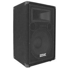 Load image into Gallery viewer, Pair of Premium 12" PA/DJ Speaker Cabinets with two Tripod Speaker Stands