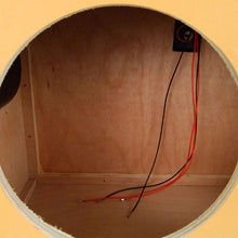 Load image into Gallery viewer, Luke-2x12C - Contemporary Empty Dual 12" Guitar Cabinet - Orange Tolex/Wheat Cloth Grill