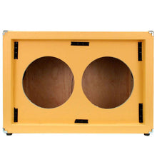 Load image into Gallery viewer, Luke-2x12C - Contemporary Empty Dual 12" Guitar Cabinet - Orange Tolex/Wheat Cloth Grill