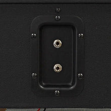 Load image into Gallery viewer, Luke-1x12V - Vintage Empty 12" Guitar Cabinet - Black Tolex/Wheat Cloth Grill