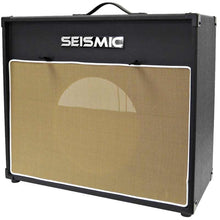 Load image into Gallery viewer, Luke-1x12V - Vintage Empty 12" Guitar Cabinet - Black Tolex/Wheat Cloth Grill