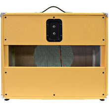 Load image into Gallery viewer, Luke-1x12V - Vintage Empty 12" Guitar Cabinet - Orange Tolex/Wheat Cloth Grill