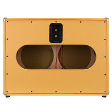 Load image into Gallery viewer, Luke-2x12TR - Traditional Empty Dual 12" Guitar Cabinet - Orange Tolex/Wheat Cloth Grill