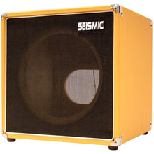 Load image into Gallery viewer, Luke-1x12TR - Traditional Empty 12" Guitar Cabinet - Orange Tolex/Black Cloth Grill