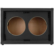 Load image into Gallery viewer, Luke-2x12C - Contemporary Empty Dual 12" Guitar Cabinet - Black Tolex/Black Cloth Grill