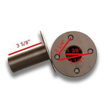 Load image into Gallery viewer, Pair of Internal Top Hat Metal Speaker Pole Mount