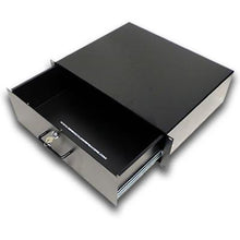 Load image into Gallery viewer, 10 Space Rack Case with Casters and 3 Space Drawer