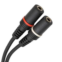 Load image into Gallery viewer, SA-iEM2EF - Male 1/8" to Dual Female 1/8" Splitter Patch Cable
