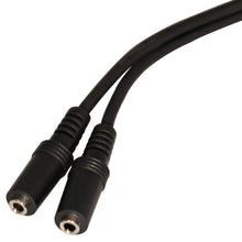 Load image into Gallery viewer, SA-Y20 - 9 Inch 3.5mm Stereo Female to Dual 3.5mm Female Splitter Cable