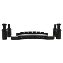Load image into Gallery viewer, Black Tuneomatic Guitar Bridge and Tailpiece with Posts for LP Electric Guitar