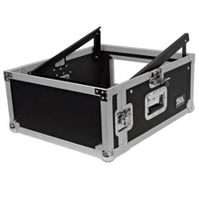 Load image into Gallery viewer, 4 Space Rack Case with Slant Mixer Top