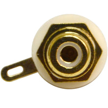 Load image into Gallery viewer, SAPT230 - RCA Gold Plated Chassis Mount Connector - White