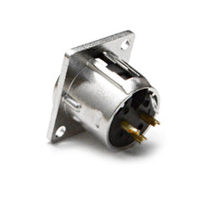 Load image into Gallery viewer, SAPT51 (8 Pack) - XLR Male Nickel Panel Mount Connectors