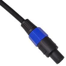 Load image into Gallery viewer, SASPT12-15 - 4 Pack of 12 Gauge Speakon to 1/4" Speaker Cables - 15 Feet