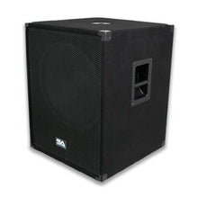 Load image into Gallery viewer, Pair of Dual 15" PA Speakers and Two 18" Subwoofer Cabinets