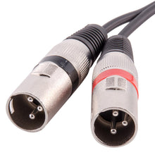 Load image into Gallery viewer, SAXFRM-2X3- 3 Foot Dual XLR Male to Dual RCA Male Patch Cable