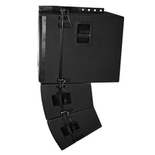 Load image into Gallery viewer, Powered Line Array System - 18 Inch Subwoofer, Two 12 Inch Line Array Speakers and Mounting Frame