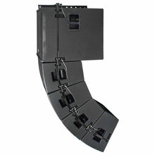 Load image into Gallery viewer, Powered Line Array System - 18 Inch Subwoofer, Four 12 Inch Line Array Speakers and Mounting Frame