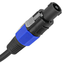 Load image into Gallery viewer, SPXC-3- 4 Pack of 3 Foot Speakon Extension Cables - Speakon Male to Speakon Female 3'