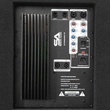 Load image into Gallery viewer, Pair of Dual 12" PA Speakers, Pair of Powered 18" Subs, and Cables
