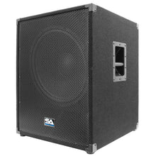 Load image into Gallery viewer, Aftershock 18 - 18" Powered Pro Audio Subwoofer Cabinet
