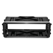 Load image into Gallery viewer, SALWR3S - Lightweight 3 Space Compact ABS Rack Case - 3U PA DJ Shallow Rack Case
