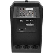 Load image into Gallery viewer, SA-OB1 - Powered Portable Column Array PA System - 6x2 Column Speaker &amp; 10 Inch Subwoofer
