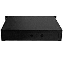 Load image into Gallery viewer, SA-RD2 - 2 Space PA/DJ Metal Rack Case Locking Drawer - 2U Server Cabinet Drawer with Key
